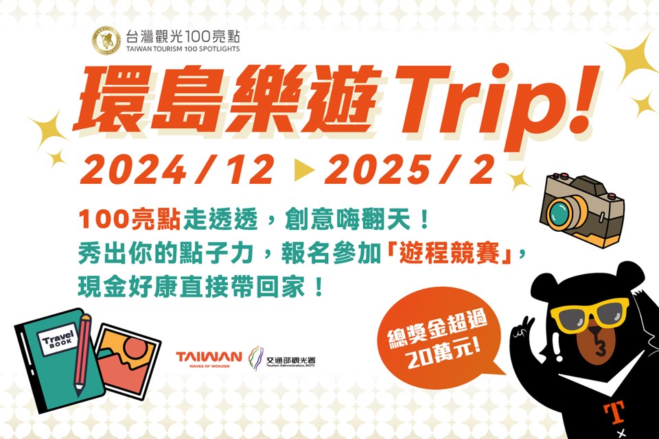 113年「環島樂遊Trip！」遊程影片暨圖文創作競賽
