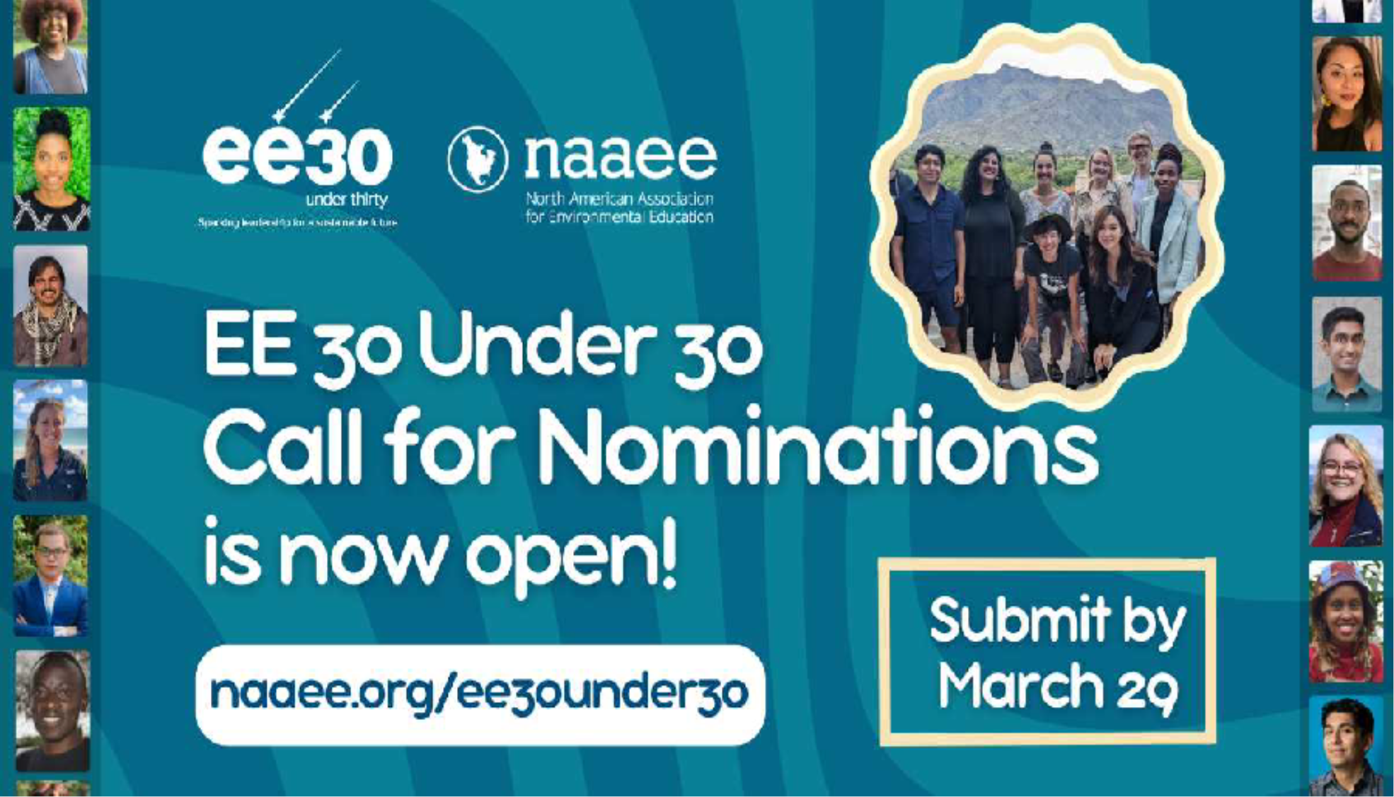2023年 EE 30 Under 30全球環境教育青年領袖選拔
