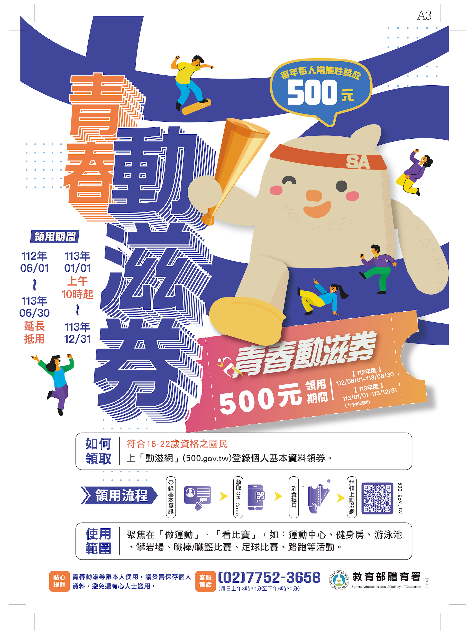 112年~113年青春動滋券